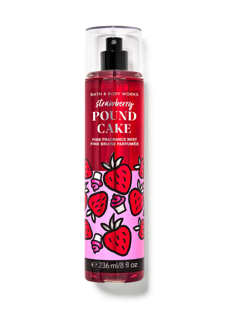 Bath and Body Works Strawberry Pound Cake Mist