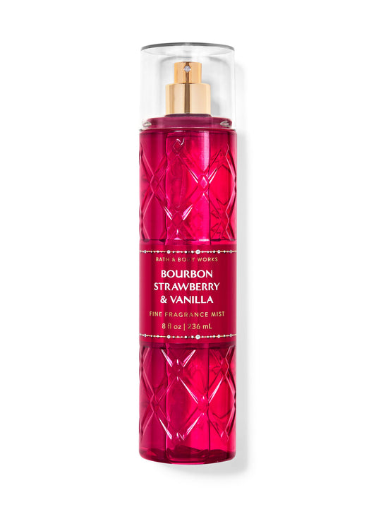 Bath and Body Works Bourbon Strawberry & Vanilla Mist