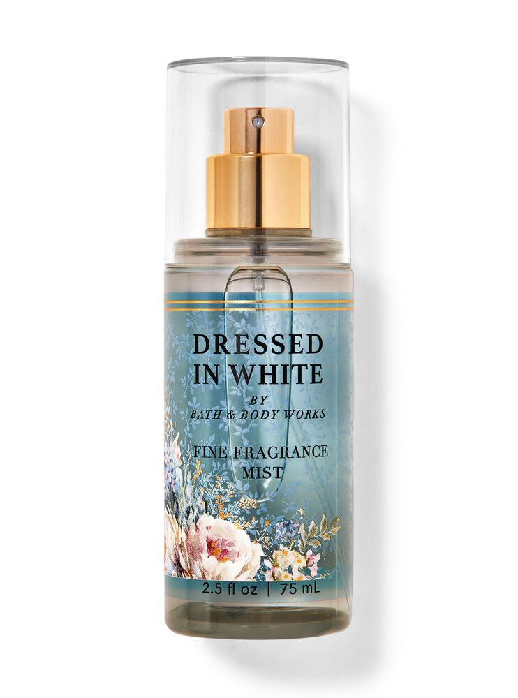 Bath and Body Works Dressed in White Travel Size Mist