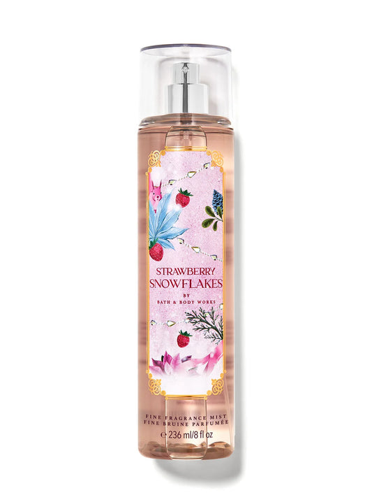 Bath and Body Works Strawberry Snowflakes Mist