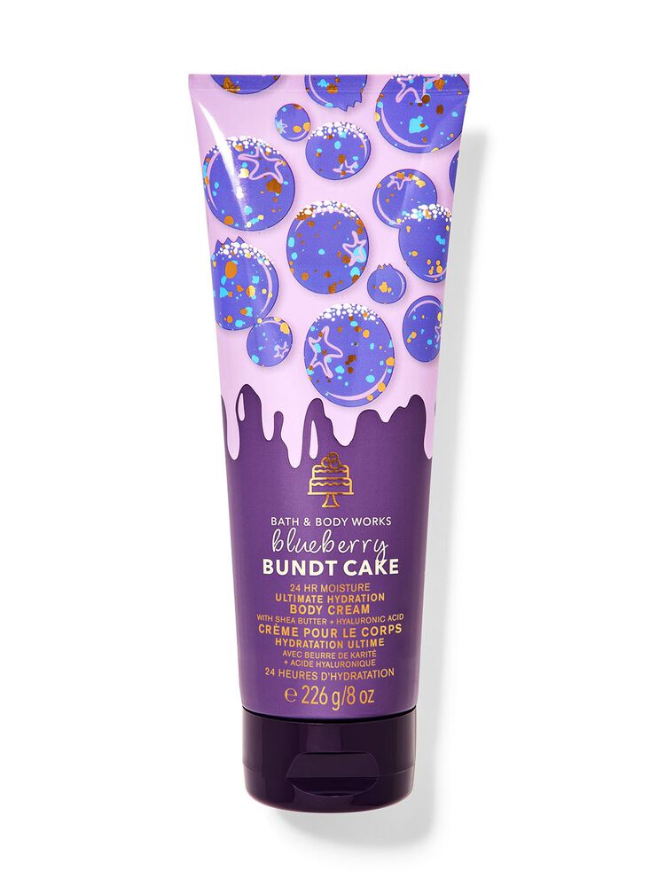 Bath and Body Works Blueberry Bundt Cake Body Cream