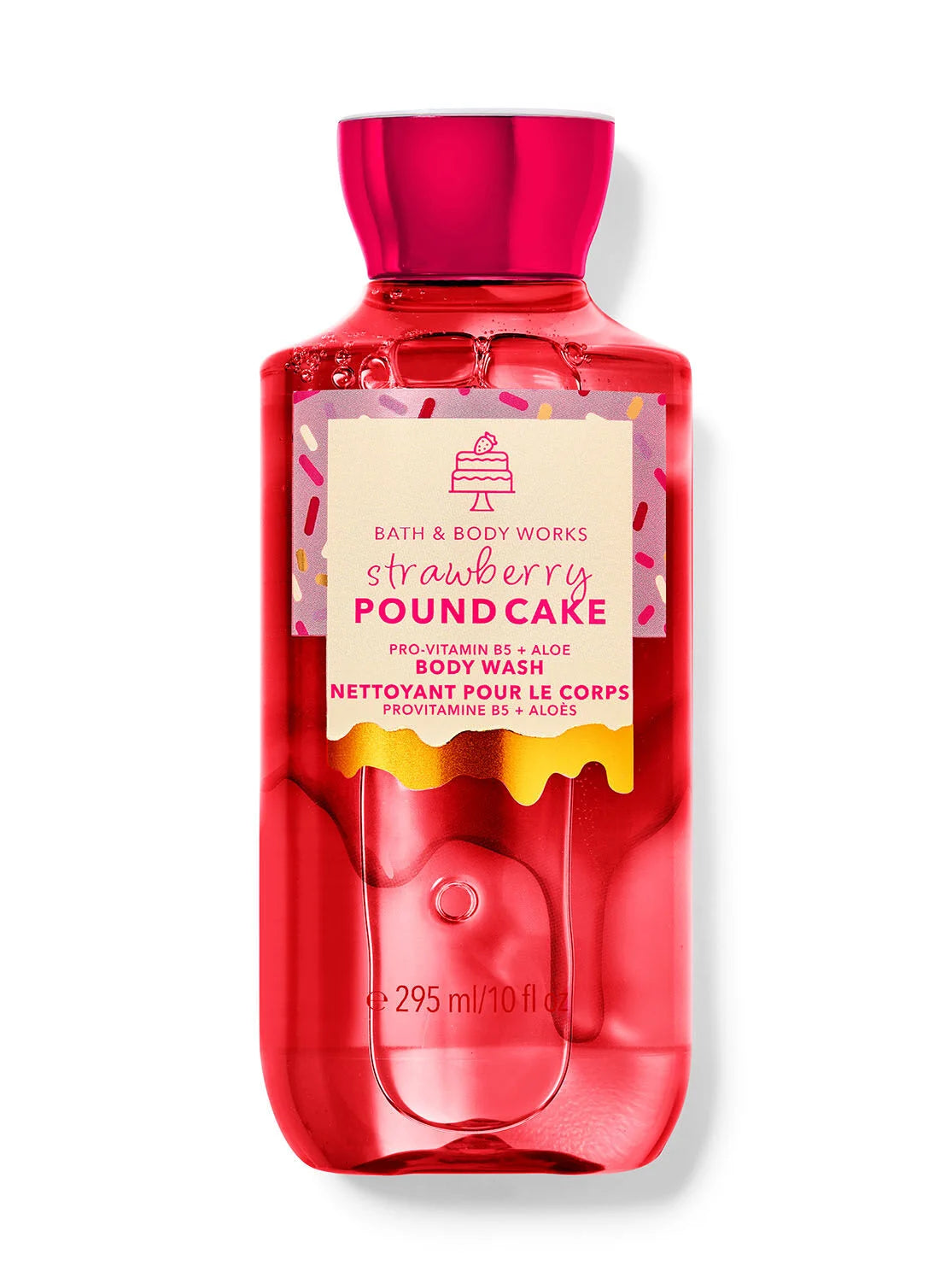 Bath and Body Works Strawberry Pound Cake Shower Gel