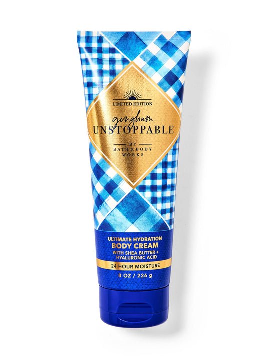 Bath and Body Works Gingham Unstoppable Body Cream