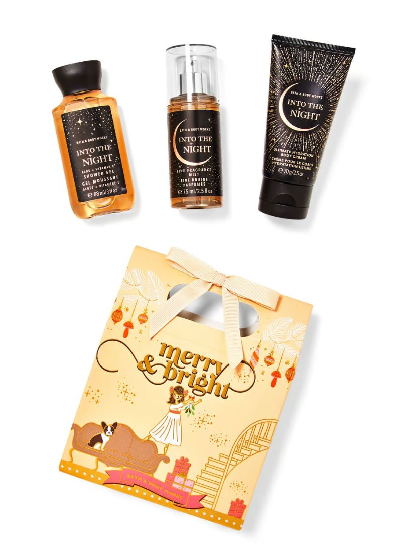 Bath and Body Works Into the Night Mini Gift Set