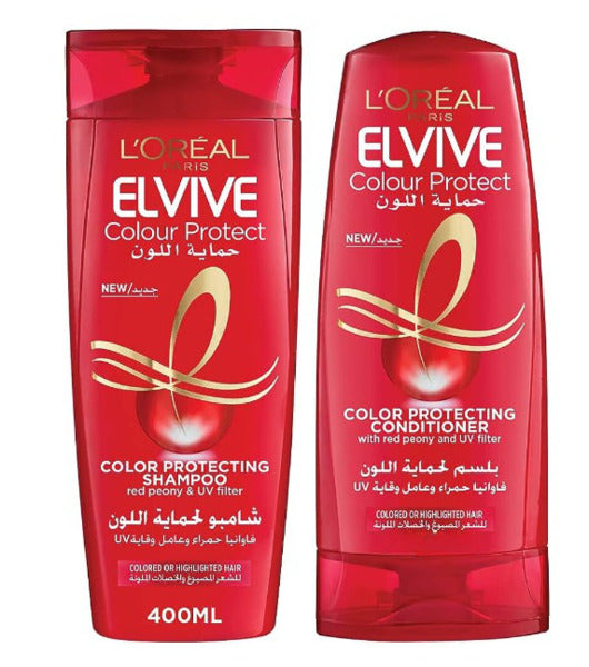 L'Oreal Paris Elvive Color Protect Shampoo 400 ml  and Conditioner 360 ml