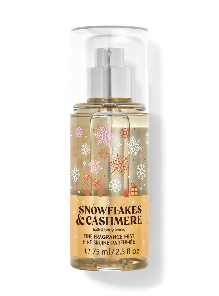 Bath and Body Works Snowflakes and Cashmere Travel Size Mist